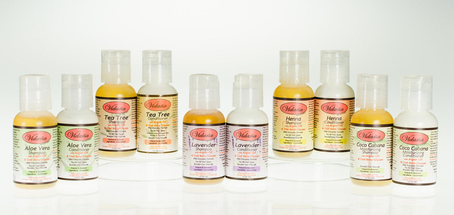 Shampoo & Conditioner Trial Size/Travel Size Collection