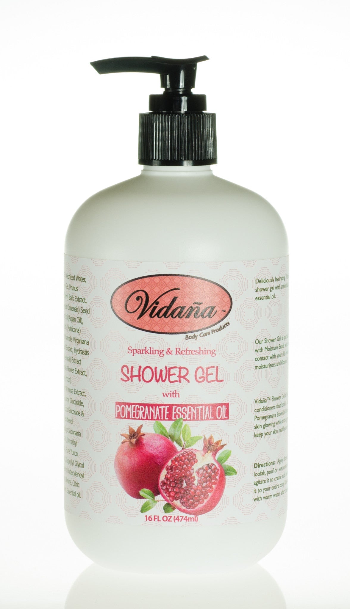 Vidaña Pomegranate Shower Gel