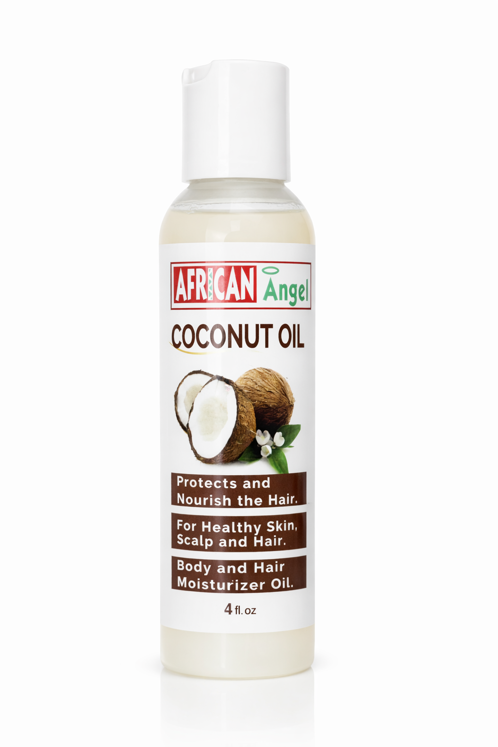 African Angel Coconut Oil 4OZ/wholesale